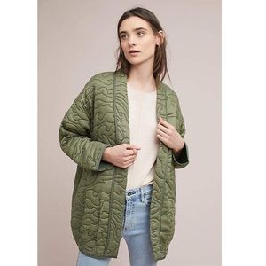 Anthropologie Quilted Kimono Jacket